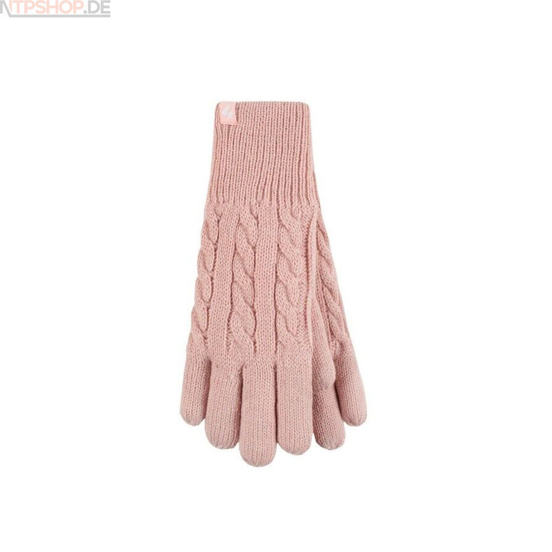 Laden Sie das Bild in Galerie -Viewer, Heat Holders BSGH767MLPNK Frauen Handschuhe DUSKY PINK M/L