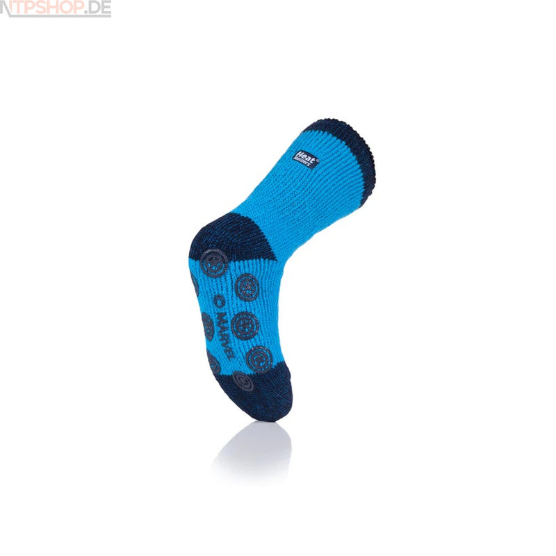 Laden Sie das Bild in Galerie -Viewer, Heat Holders Kinder ABS-Thermosocken Marvel Captain America blau Gr. 27-31