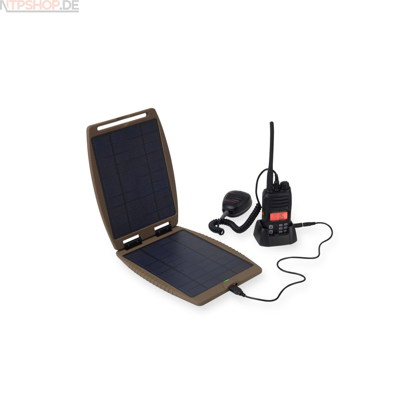 Laden Sie das Bild in Galerie -Viewer, Powertraveller Solargorilla Tactical PTL-SG002TAC Solarladegerät mit 10 Watt