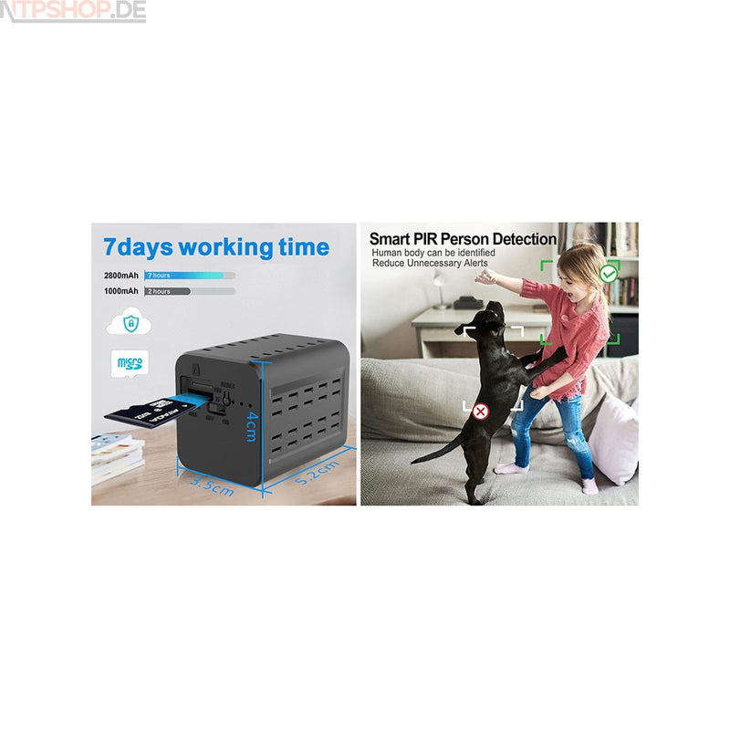 Laden Sie das Bild in Galerie -Viewer, Javiscam - 4G Mini Überwachungskamera mit Radartechnik