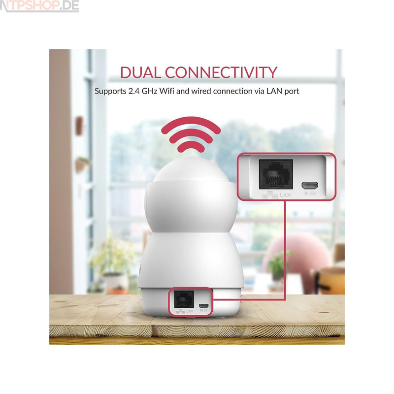 Laden Sie das Bild in Galerie -Viewer, Kami R30 Dome Guard Überwachungskamera WLAN 360 Grad Echtzeit FULL HD
