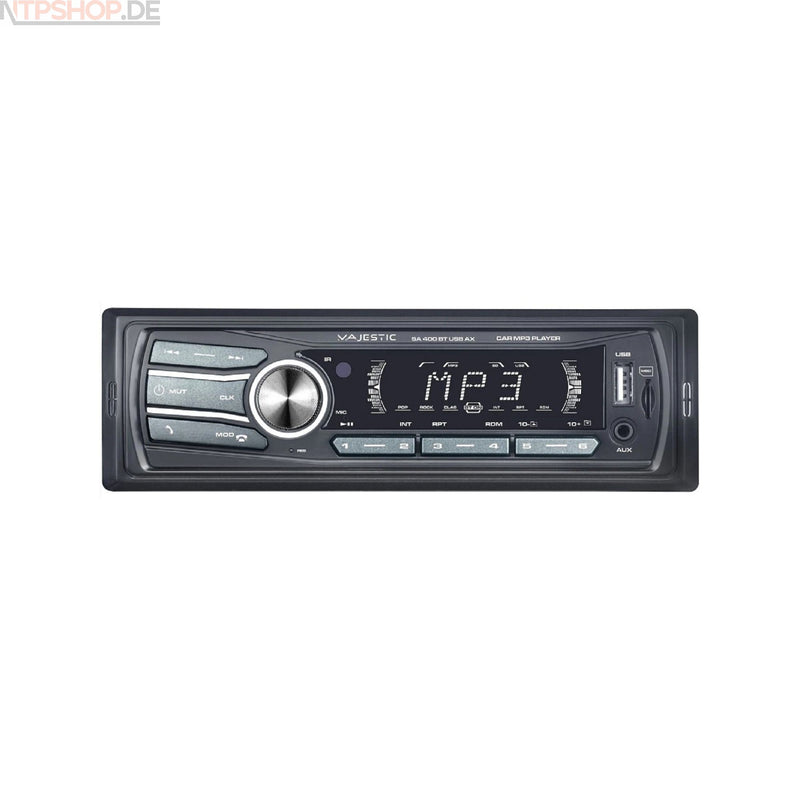 Laden Sie das Bild in Galerie -Viewer, Majestic 011400 SA 400 BT Autoradio schwarz - New-Tech-Products GmbH NTP NTPShop.de www.ntpshop.de www.new-tech-products.de all4living Onlineshop Online Store Gadgets Elektrogeräte