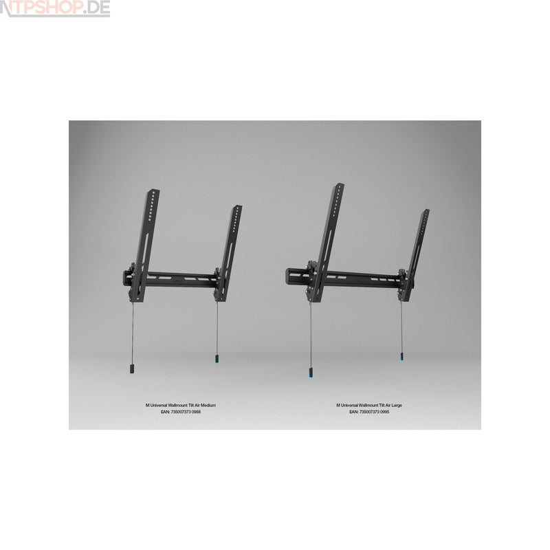 Laden Sie das Bild in Galerie -Viewer, Multibrackets 0988 M Universal Wallmount Tilt Air Medium Black - New-Tech-Products GmbH NTP NTPShop.de www.ntpshop.de www.new-tech-products.de all4living Onlineshop Online Store Gadgets Elektrogeräte