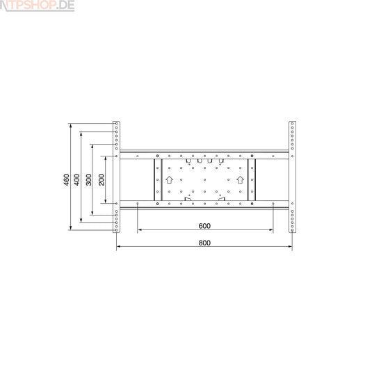 Multibrackets 4043 M VESA Extension kit Tilt & Turn 800x400 TT-Extensionkit-800 - New-Tech-Products GmbH NTP NTPShop.de www.ntpshop.de www.new-tech-products.de all4living Onlineshop Online Store Gadgets Elektrogeräte