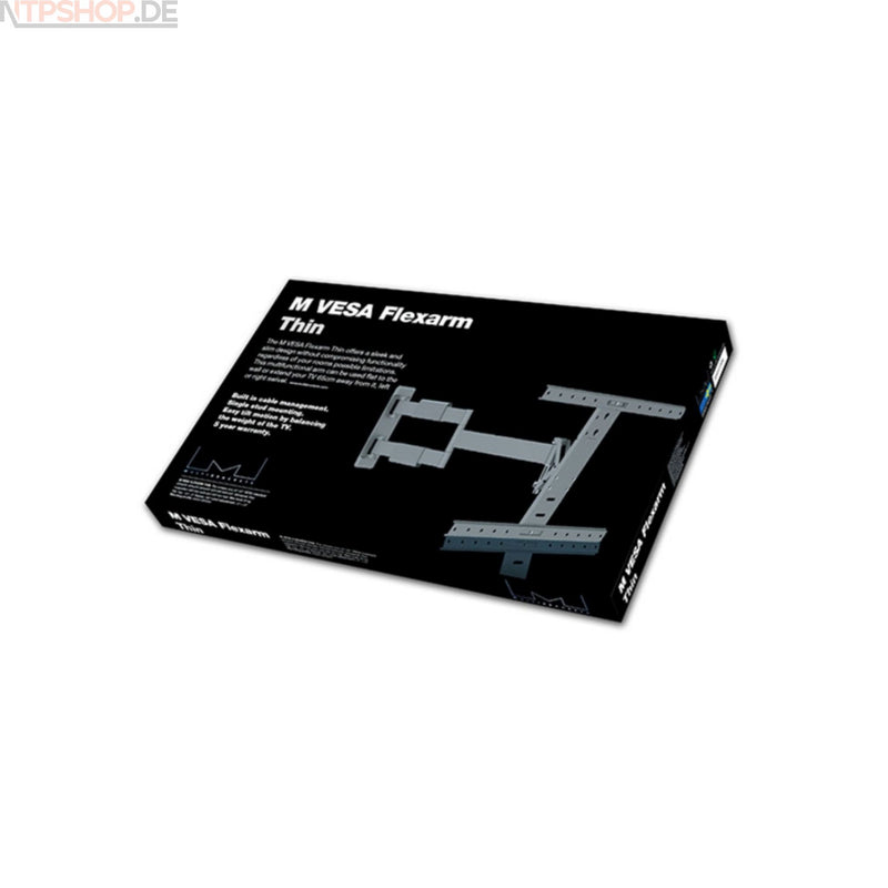 Laden Sie das Bild in Galerie -Viewer, Multibrackets 6184 M VESA Flexarm Thin Black - New-Tech-Products GmbH NTP NTPShop.de www.ntpshop.de www.new-tech-products.de all4living Onlineshop Online Store Gadgets Elektrogeräte
