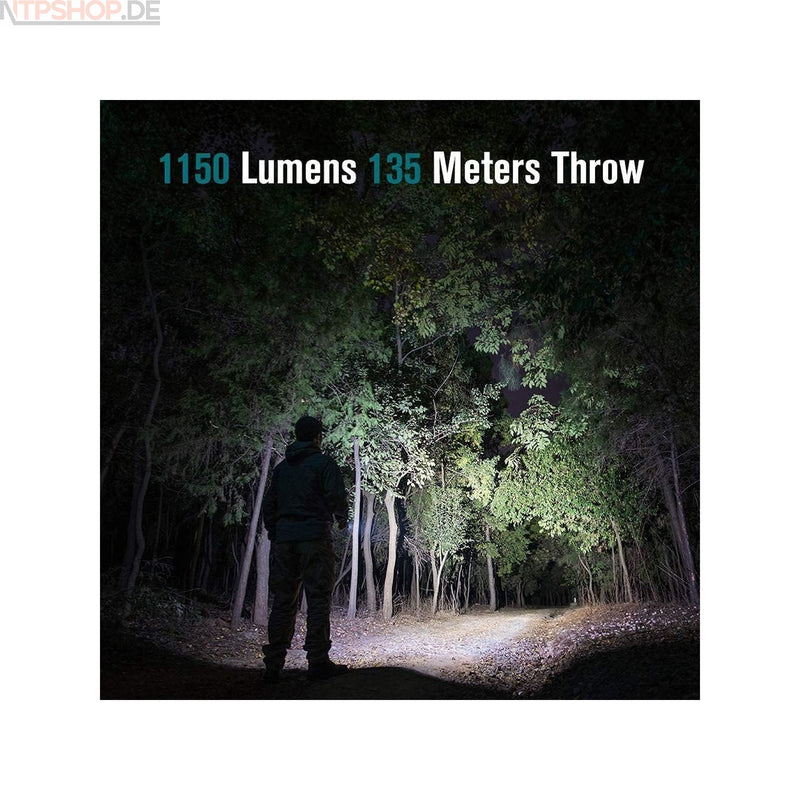 Laden Sie das Bild in Galerie -Viewer, Olight S2R Baton II Taschenlampe mit 1150 Lumen B-Ware (R1K1)