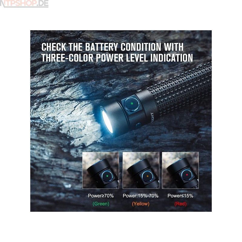 Laden Sie das Bild in Galerie -Viewer, Olight S2R Baton II Taschenlampe mit 1150 Lumen B-Ware (R1K1)