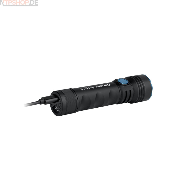 Laden Sie das Bild in Galerie -Viewer, Olight Seeker 4 (Matte Black) Taschenlampe