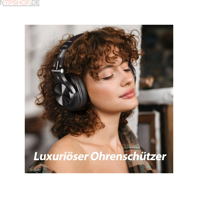 Laden Sie das Bild in Galerie -Viewer, OneOdio A70 Bluetooth Kopfhörer mit 6,35 & 3,5 mm Klinkenanschluss und Noise Cancelling