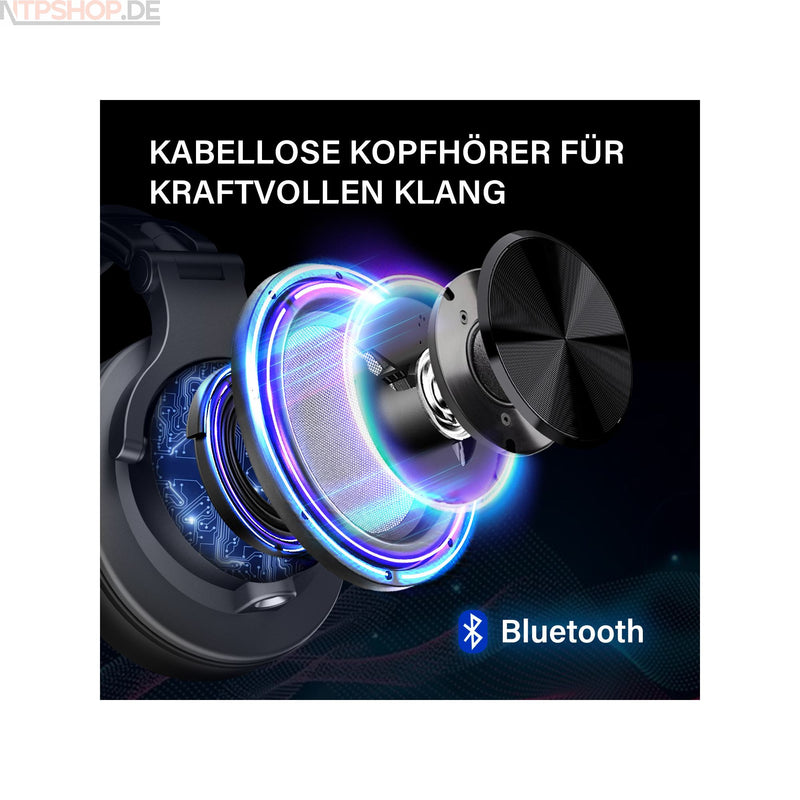 Laden Sie das Bild in Galerie -Viewer, OneOdio A70 Bluetooth Kopfhörer mit 6,35 & 3,5 mm Klinkenanschluss und Noise Cancelling