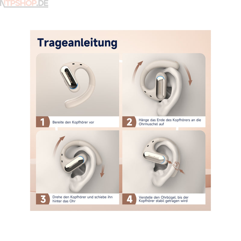 Laden Sie das Bild in Galerie -Viewer, OneOdio OpenRock Pro Ear Air Conduction Kopfhörer