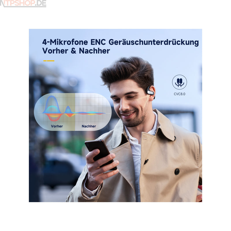 Laden Sie das Bild in Galerie -Viewer, OneOdio OpenRock Pro Ear Air Conduction Kopfhörer - New-Tech-Products GmbH NTP NTPShop.de www.ntpshop.de www.new-tech-products.de all4living Onlineshop Online Store Gadgets Elektrogeräte