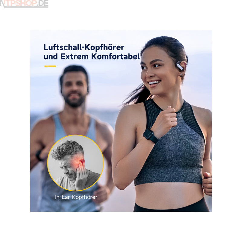 Laden Sie das Bild in Galerie -Viewer, OneOdio OpenRock Pro Ear Air Conduction Kopfhörer - New-Tech-Products GmbH NTP NTPShop.de www.ntpshop.de www.new-tech-products.de all4living Onlineshop Online Store Gadgets Elektrogeräte