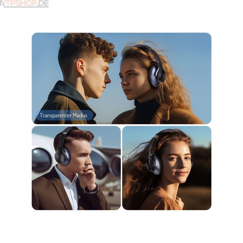 Laden Sie das Bild in Galerie -Viewer, Oneodio A10 Kopfhörer ANC Bluetooth 5.1 B-Ware (R1F2)