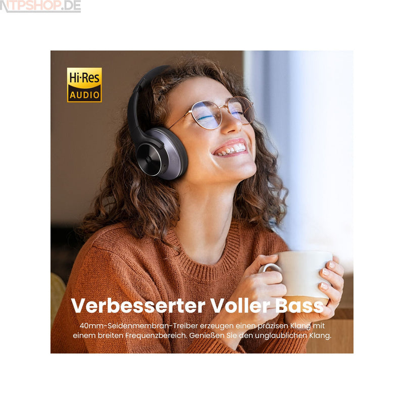 Laden Sie das Bild in Galerie -Viewer, Oneodio A10 Kopfhörer ANC Bluetooth 5.1 B-Ware (R1F2)