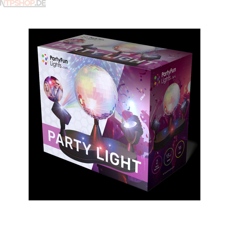 Laden Sie das Bild in Galerie -Viewer, PartyFunLights - TWIN PROJECT Party Light 5 Discolampe" B-Ware (R1oben)