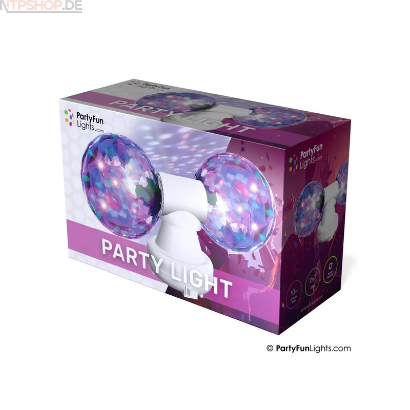 Laden Sie das Bild in Galerie -Viewer, PartyFunLights Rotierendes und Mehrfarbiges Partylicht - New-Tech-Products GmbH NTP NTPShop.de www.ntpshop.de www.new-tech-products.de all4living Onlineshop Online Store Gadgets Elektrogeräte