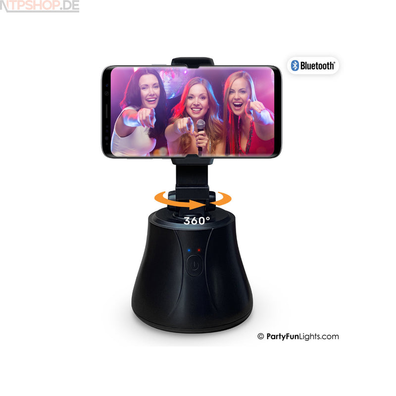 Laden Sie das Bild in Galerie -Viewer, PartyFunLights Smart Tracking Telefonhalterung mit 360° Kamera-Assistent - New-Tech-Products GmbH NTP NTPShop.de www.ntpshop.de www.new-tech-products.de all4living Onlineshop Online Store Gadgets Elektrogeräte