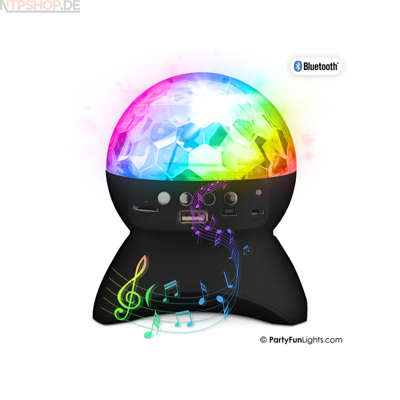 Laden Sie das Bild in Galerie -Viewer, PartyFunLights Bluetooth Partylautsprecher mit Lichteffekten - New-Tech-Products GmbH NTP NTPShop.de www.ntpshop.de www.new-tech-products.de all4living Onlineshop Online Store Gadgets Elektrogeräte
