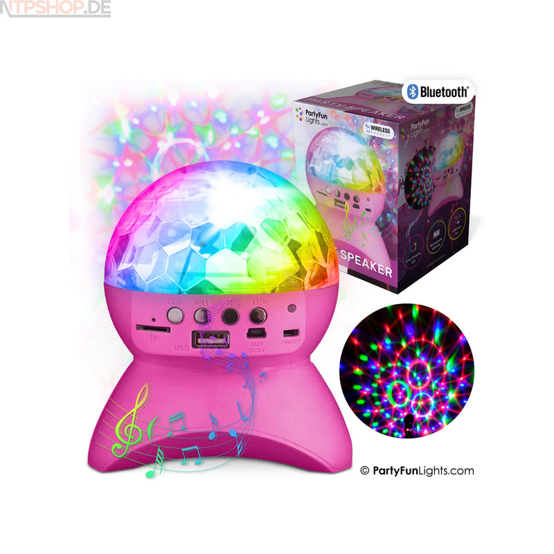 Laden Sie das Bild in Galerie -Viewer, PartyFunLights Bluetooth Partylautsprecher mit Lichteffekten - New-Tech-Products GmbH NTP NTPShop.de www.ntpshop.de www.new-tech-products.de all4living Onlineshop Online Store Gadgets Elektrogeräte