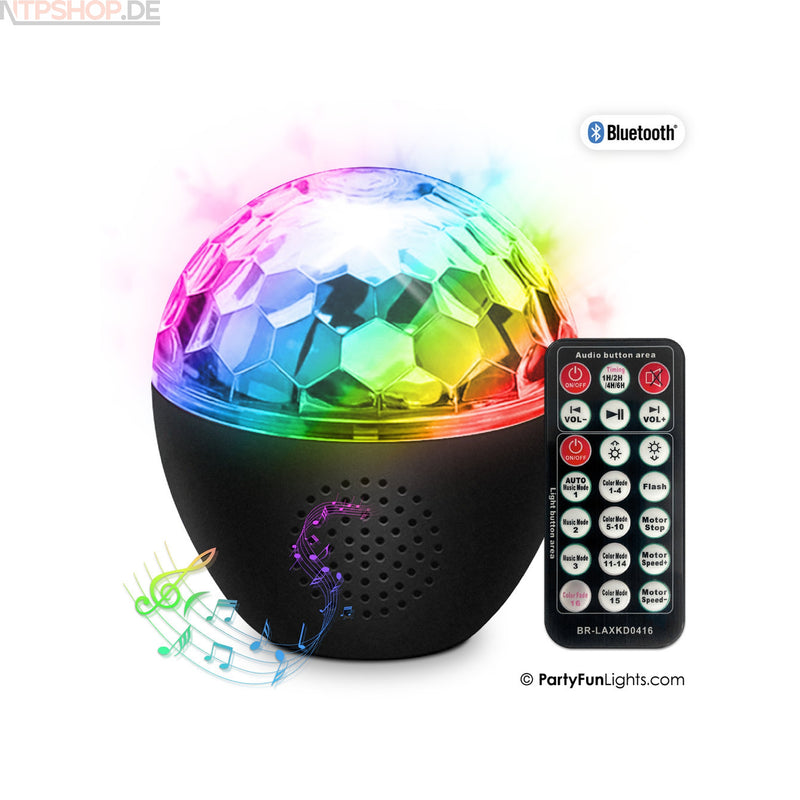 Laden Sie das Bild in Galerie -Viewer, PartyFunLights Kabelloser Starlight-Party-Lautsprecher mit Projektor-Lichteffekten - New-Tech-Products GmbH NTP NTPShop.de www.ntpshop.de www.new-tech-products.de all4living Onlineshop Online Store Gadgets Elektrogeräte