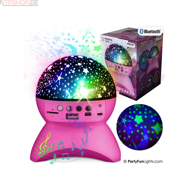 Laden Sie das Bild in Galerie -Viewer, PartyFunLights Bluetooth-Partylautsprecher mit Nachtlichteffekten - New-Tech-Products GmbH NTP NTPShop.de www.ntpshop.de www.new-tech-products.de all4living Onlineshop Online Store Gadgets Elektrogeräte
