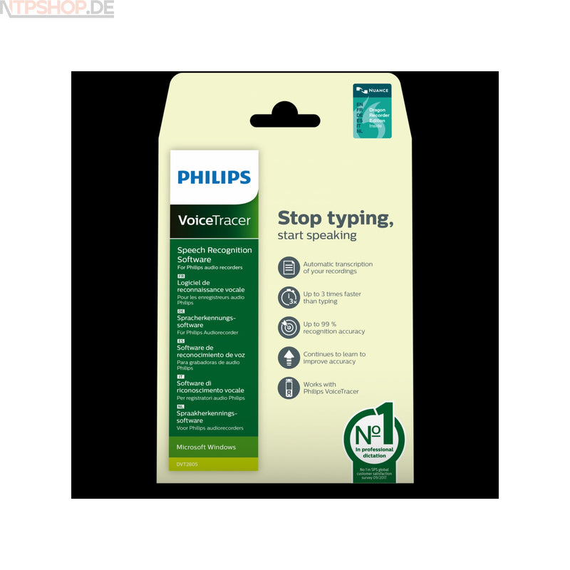 Laden Sie das Bild in Galerie -Viewer, Philips DVT1115 Audiorecorder B-Ware (R1K4)