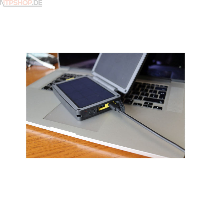 Laden Sie das Bild in Galerie -Viewer, Powertraveller Solar Adventurer II PTL-SAT040 Solar-Ladegerät mit integrierter Powerbank - New-Tech-Products GmbH NTP NTPShop.de www.ntpshop.de www.new-tech-products.de all4living Onlineshop Online Store Gadgets Elektrogeräte