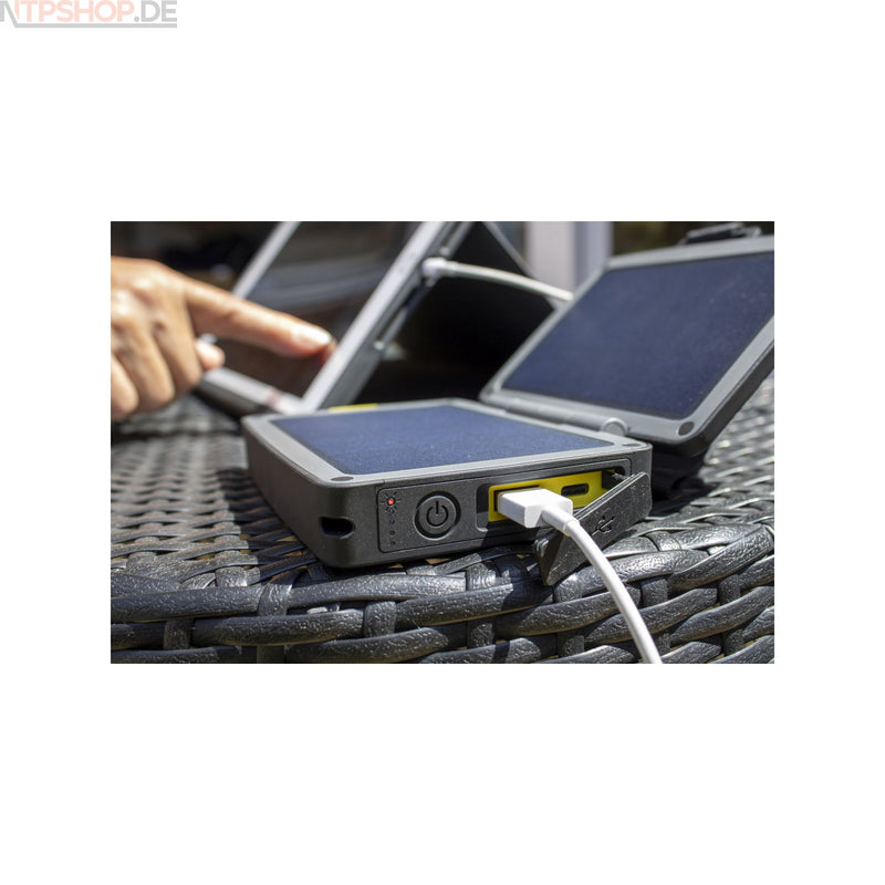 Laden Sie das Bild in Galerie -Viewer, Powertraveller Solar Adventurer II PTL-SAT040 Solar-Ladegerät mit integrierter Powerbank - New-Tech-Products GmbH NTP NTPShop.de www.ntpshop.de www.new-tech-products.de all4living Onlineshop Online Store Gadgets Elektrogeräte