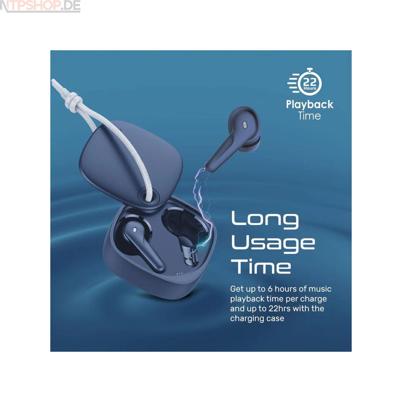 Laden Sie das Bild in Galerie -Viewer, Promate FreePods-3 High Definition ENC Earphones With IntelliTouch Kopfhörer - New-Tech-Products GmbH NTP NTPShop.de www.ntpshop.de www.new-tech-products.de all4living Onlineshop Online Store Gadgets Elektrogeräte