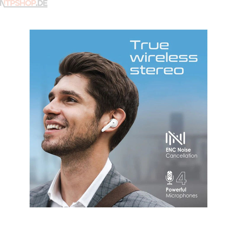 Laden Sie das Bild in Galerie -Viewer, Promate FreePods-3 High Definition ENC Earphones With IntelliTouch Kopfhörer - New-Tech-Products GmbH NTP NTPShop.de www.ntpshop.de www.new-tech-products.de all4living Onlineshop Online Store Gadgets Elektrogeräte
