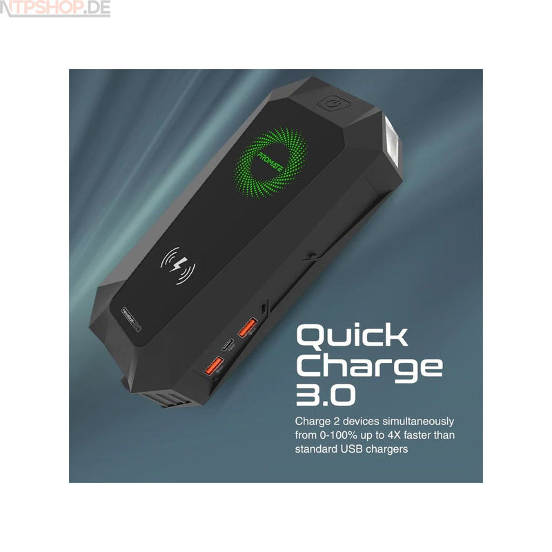 Laden Sie das Bild in Galerie -Viewer, Promate HexaBolt-20 1500A/12V High Capacity Jump Starter Power Bank - New-Tech-Products GmbH NTP NTPShop.de www.ntpshop.de www.new-tech-products.de all4living Onlineshop Online Store Gadgets Elektrogeräte