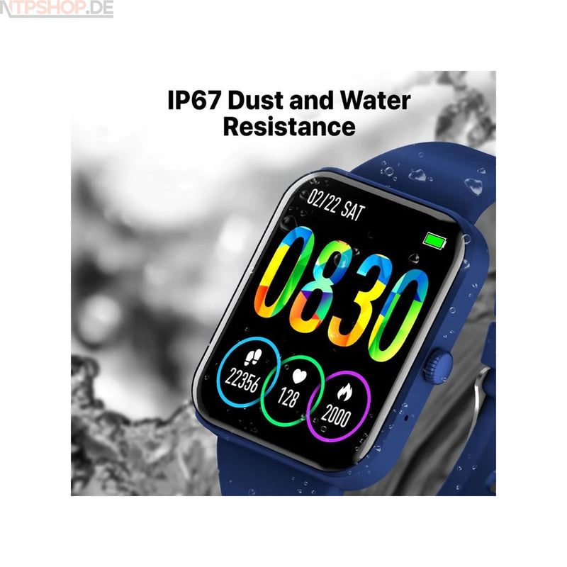 Laden Sie das Bild in Galerie -Viewer, Promate XWatch-B18 Black Smartwatch - New-Tech-Products GmbH NTP NTPShop.de www.ntpshop.de www.new-tech-products.de all4living Onlineshop Online Store Gadgets Elektrogeräte