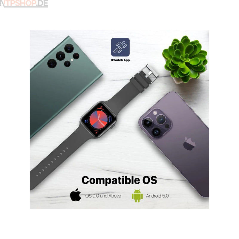 Laden Sie das Bild in Galerie -Viewer, Promate XWatch-B19 Smartwatch - New-Tech-Products GmbH NTP NTPShop.de www.ntpshop.de www.new-tech-products.de all4living Onlineshop Online Store Gadgets Elektrogeräte