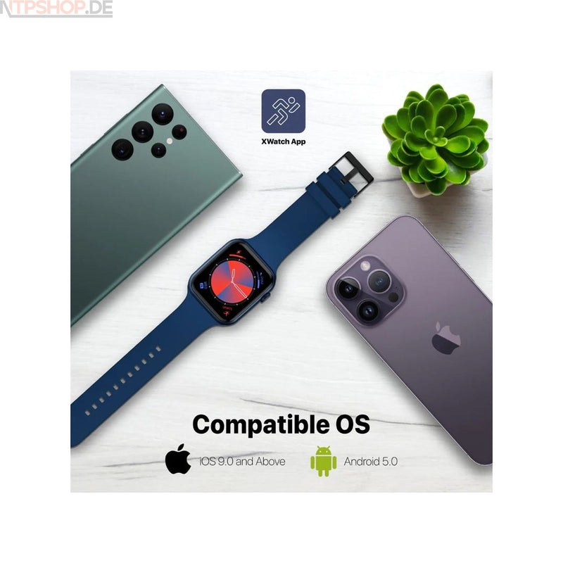Laden Sie das Bild in Galerie -Viewer, Promate XWatch-B19 Smartwatch - New-Tech-Products GmbH NTP NTPShop.de www.ntpshop.de www.new-tech-products.de all4living Onlineshop Online Store Gadgets Elektrogeräte