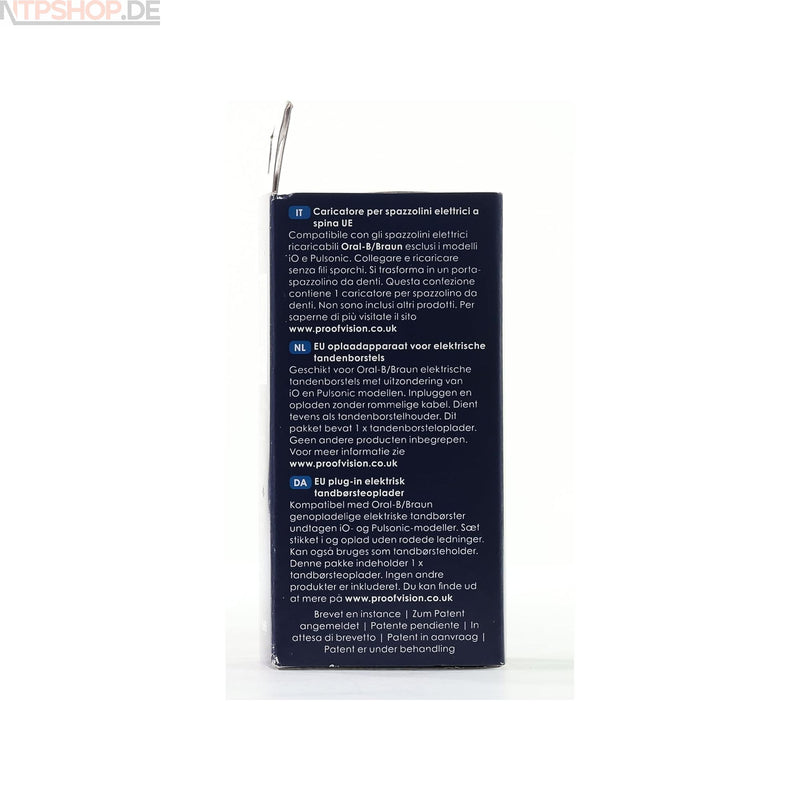 Laden Sie das Bild in Galerie -Viewer, ProofVision TBCharge Elektrisches Zahnbürsten-Wandladegerät - PV09EUC