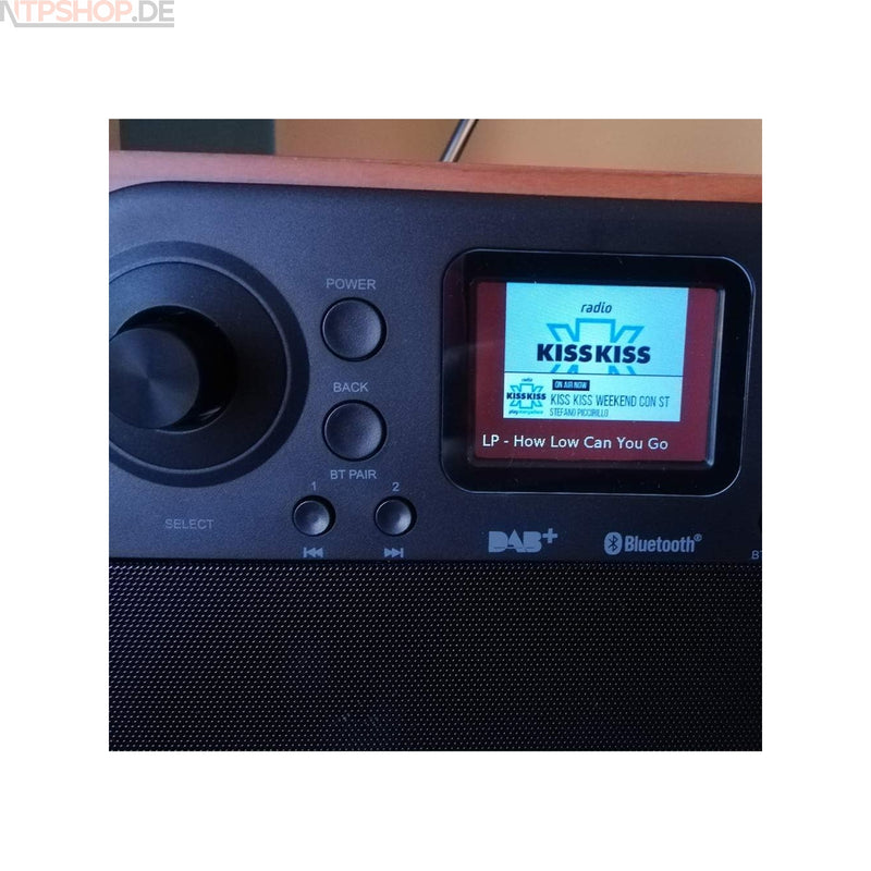 Laden Sie das Bild in Galerie -Viewer, Majestic RT 197 DAB / DAB+ und FM Radio mit Bluetooth, Wecker und USB Auflade Funktion