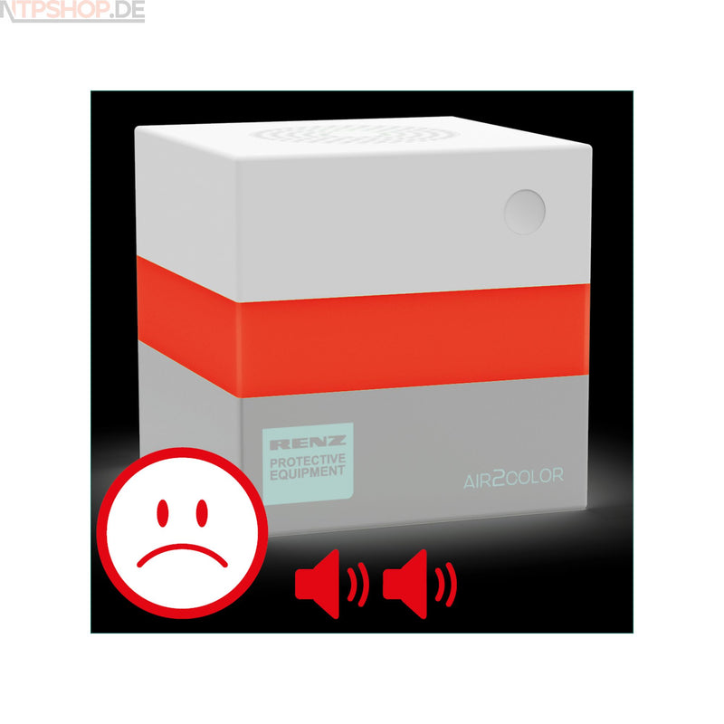 Laden Sie das Bild in Galerie -Viewer, RENZ AIR2COLOR Macht die Luftqualität sichtbar B-Ware (R1F4)