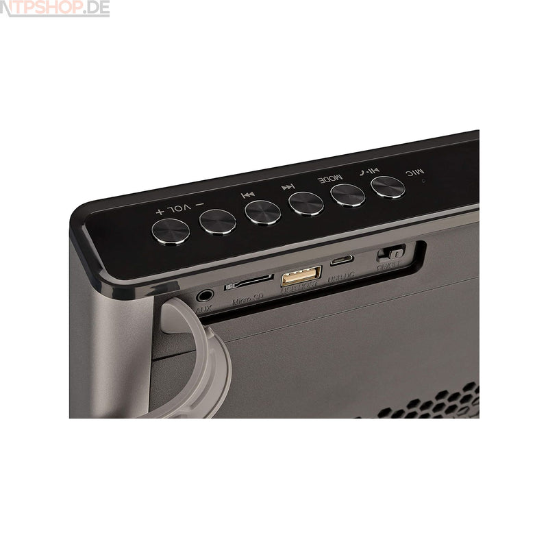 Laden Sie das Bild in Galerie -Viewer, Roadstar TRA-570US BT Portabler Radio mit Akku und Blootooth B-Ware (R1F2)