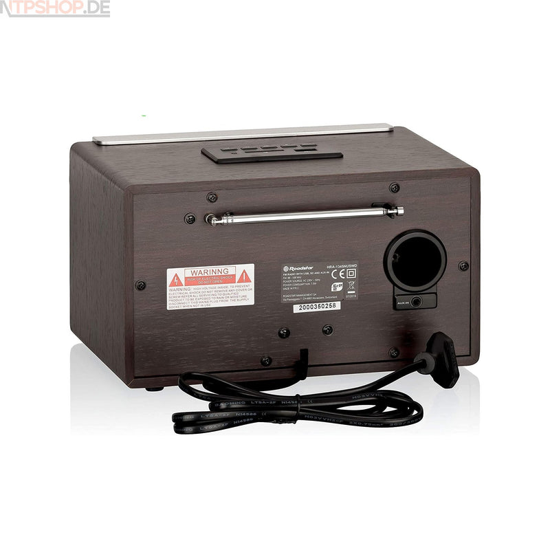 Laden Sie das Bild in Galerie -Viewer, Roadstar HRA-1345N USWD Vintage Style Radio B-Ware (R1F1)
