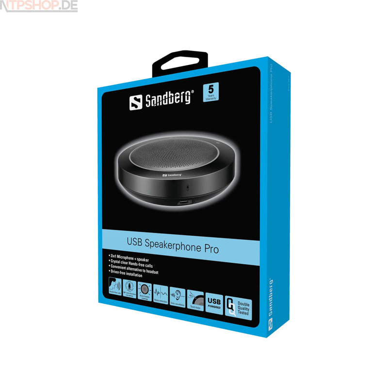 Laden Sie das Bild in Galerie -Viewer, Sandberg 126-17 USB Speakerphone Pro B-Ware (R1K3)