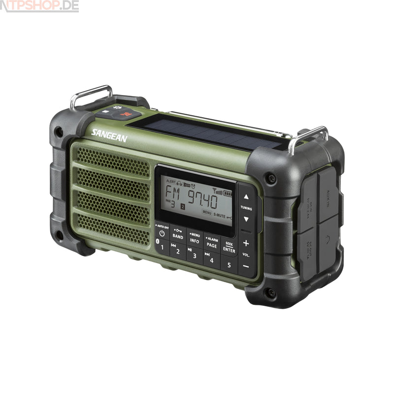 Laden Sie das Bild in Galerie -Viewer, Sangean MMR-99+ AM/FM Radio mit Handkurbel und Solar - New-Tech-Products GmbH NTP NTPShop.de www.ntpshop.de www.new-tech-products.de all4living Onlineshop Online Store Gadgets Elektrogeräte
