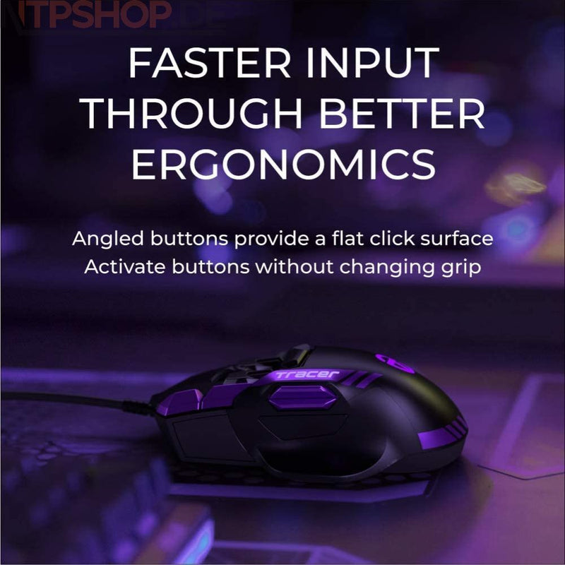 Laden Sie das Bild in Galerie -Viewer, Swiftpoint SM700-T Tracer Wired Gaming Mouse - New-Tech-Products GmbH NTP NTPShop.de www.ntpshop.de www.new-tech-products.de all4living Onlineshop Online Store Gadgets Elektrogeräte