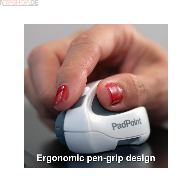 Laden Sie das Bild in Galerie -Viewer, Swiftpoint SM603-S PadPoint Wireless ergnonomische Maus weiß