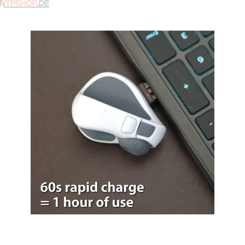 Laden Sie das Bild in Galerie -Viewer, Swiftpoint SM603-S PadPoint Wireless ergnonomische Maus weiß
