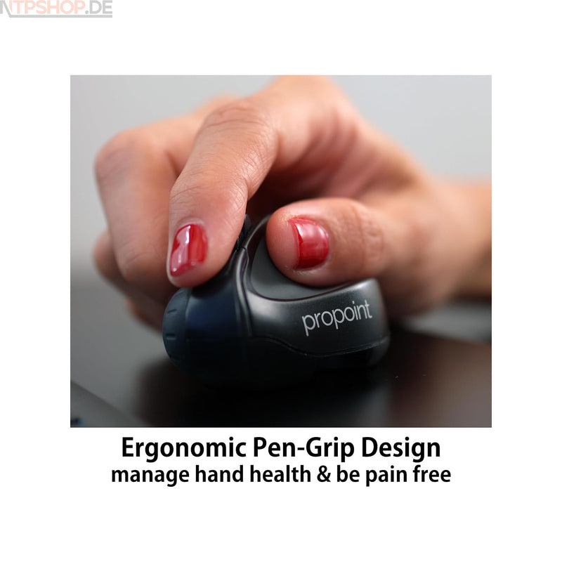 Laden Sie das Bild in Galerie -Viewer, Swiftpoint SM600-S ProPoint Wireless Mini Maus & Presenter Bluetooth ergonomisch