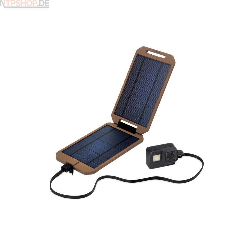 Laden Sie das Bild in Galerie -Viewer, Powertraveller Xtreme Tactical PTL-EXT001TAC Solarmodul mit Powerbank
