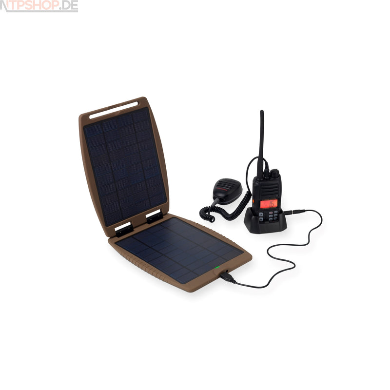Laden Sie das Bild in Galerie -Viewer, Powertraveller Solargorilla Tactical PTL-SG002TAC Solarladegerät mit 10 Watt