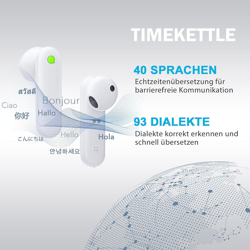 Laden Sie das Bild in Galerie -Viewer, Timekettle M2 Sprachübersetzer Translator und Ohrhörer mit aptx B-Ware