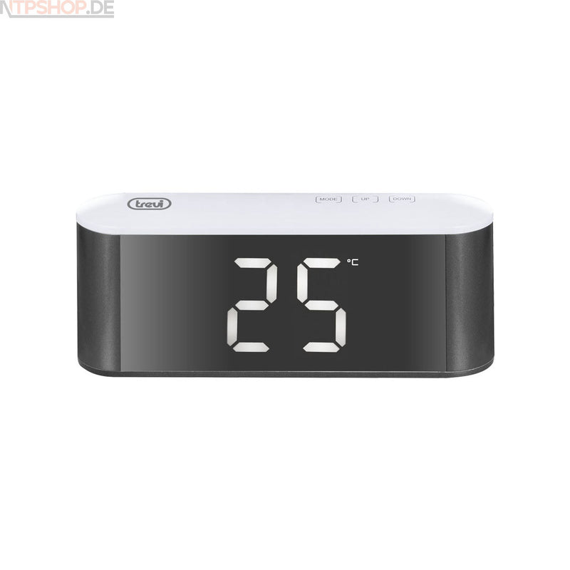 Laden Sie das Bild in Galerie -Viewer, Trevi EC 883 BL Digitaluhr mit großem Display und Thermometer - New-Tech-Products GmbH NTP NTPShop.de www.ntpshop.de www.new-tech-products.de all4living Onlineshop Online Store Gadgets Elektrogeräte